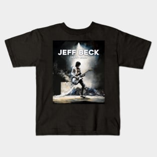 Jeff Beck No 7: Rest In Peace 1944 - 2023 (RIP) Kids T-Shirt